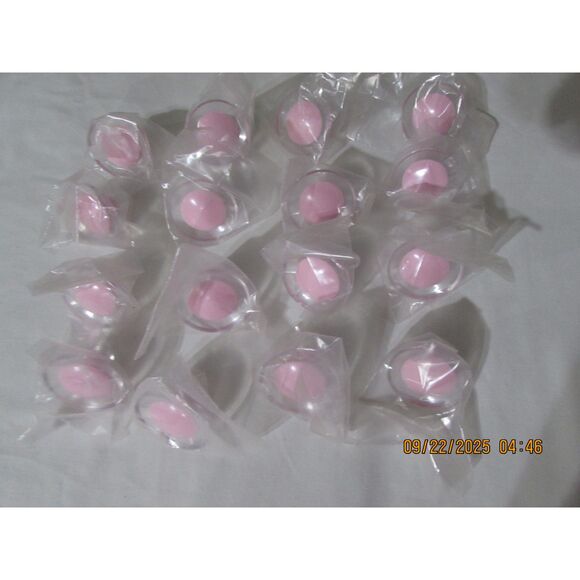 Set of 16 drawer pulls hardware pastel pink nursey kid's room new playroom - Picture 1 of 4